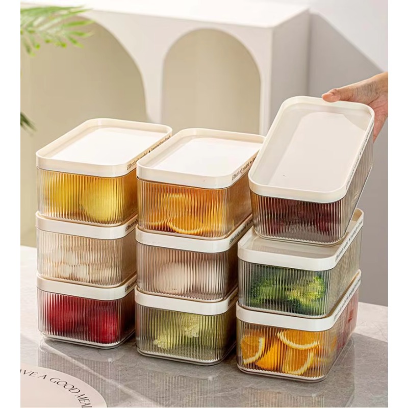 صناديق تنظيم بلاستيكية مستطيلة - مراجعة Food Storage No Plastic وسعره