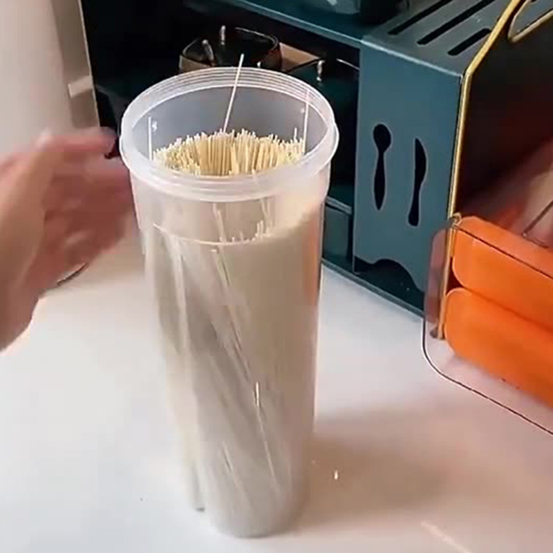 علبة تخزين نودلز بلاستيكية صال - مراجعة Food Storage For Pantry وسعره