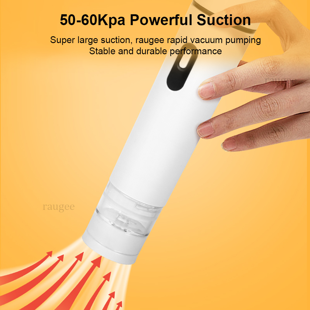 مضخة تفريغ كهربائية قابلة لإعا - مراجعة Food Storage Vacuum Pump وسعره