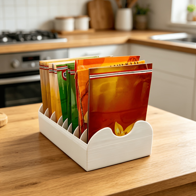 منظم أكياس التوابل للمطبخ بـ 8 - مراجعة Food Storage No Plastic وسعره