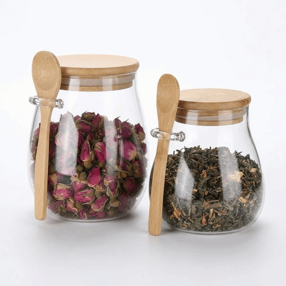 أوعية تخزين زجاجية واسعة الفوه - مراجعة Food Storage Glass Container Set وسعره