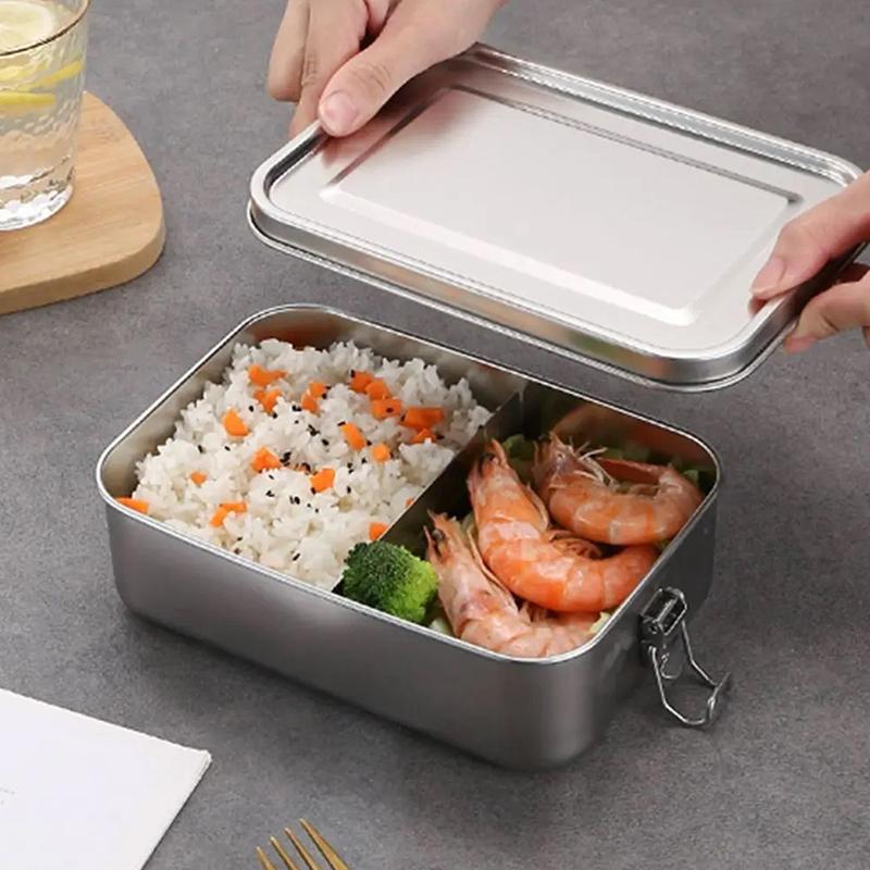 حاوية طعام من الفولاذ المقاوم  - مراجعة Food Storage Lock Box وسعره