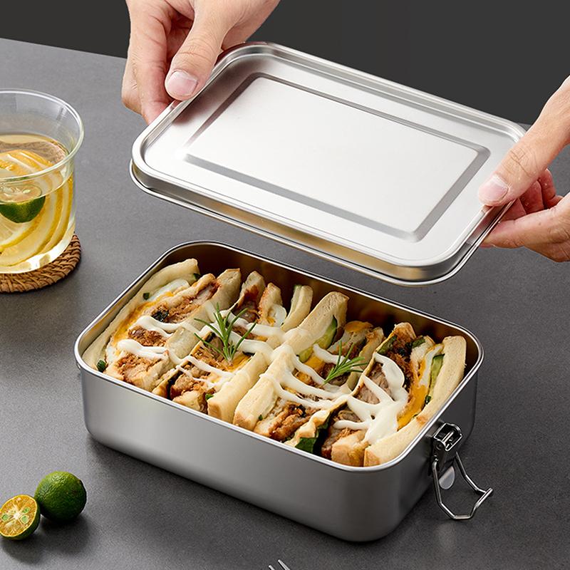 حاوية طعام من الفولاذ المقاوم  - مراجعة Food Storage Lock Box وسعره