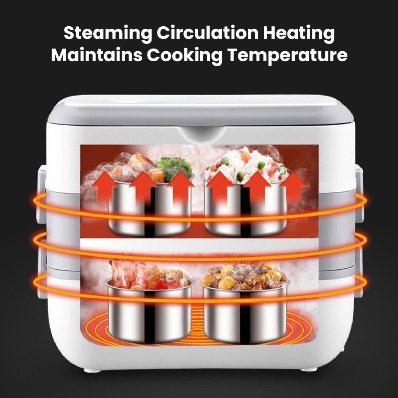 صندوق غداء كهربائي محمول ذو طب - مراجعة Portable Food Warmer وسعره