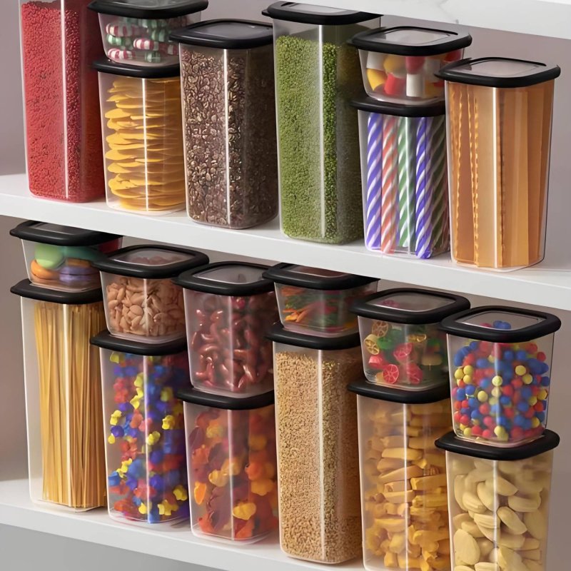مجموعة من 6 حاويات تخزين طعام  - مراجعة Food Storage Plastic Container وسعره