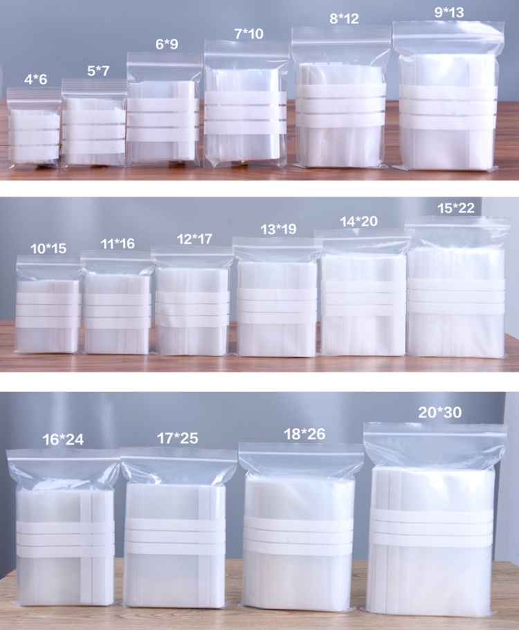 200 قطعة أكياس تغليف بلاستيكية - مراجعة Food Storage Bags Zip Lock Pouch وسعره