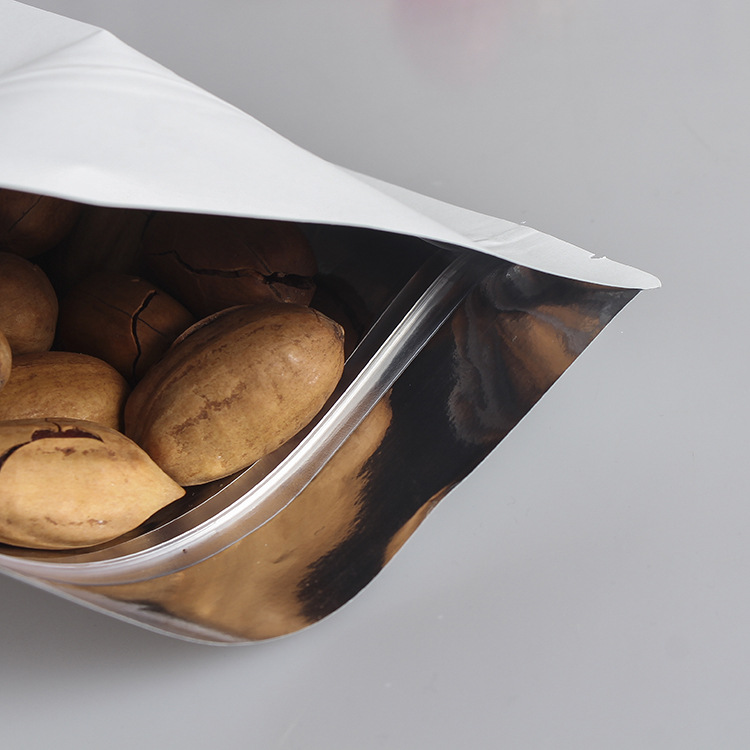 100 قطعة بالجملة أكياس ورقية ب - مراجعة Food Storage Bags Zip Lock Pouch وسعره
