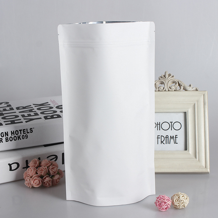 100 قطعة بالجملة أكياس ورقية ب - مراجعة Food Storage Bags Zip Lock Pouch وسعره