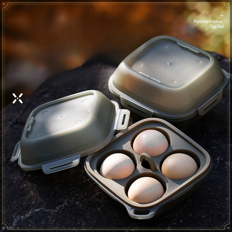 صندوق تخزين البيض 2 في 1 محمول - مراجعة Egg Storage Holder وسعره