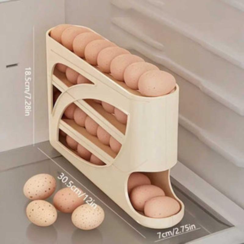 موزع بيض دوار للثلاجة - حامل ب - مراجعة Egg Storage Holder وسعره
