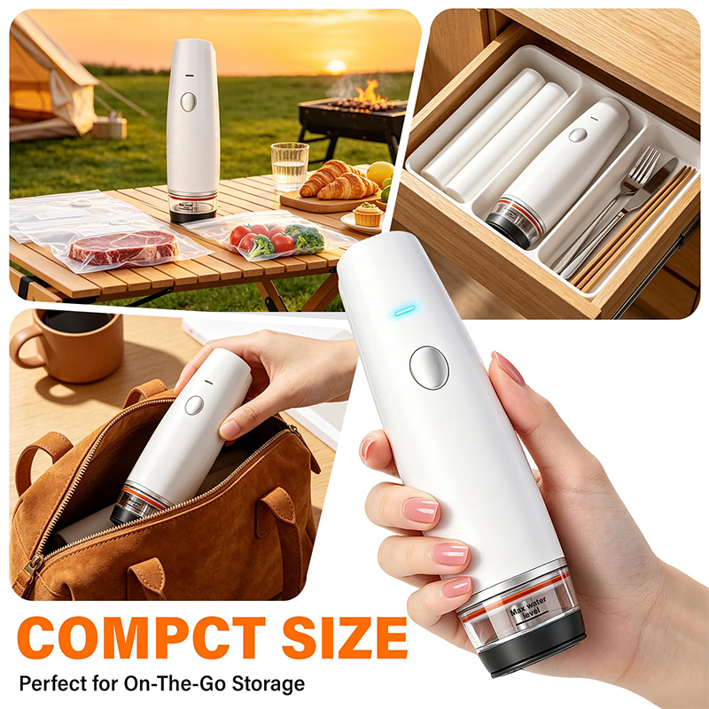 جهاز تفريغ الهواء محمول قابل ل - مراجعة Food Storage Vacuum Pump وسعره
