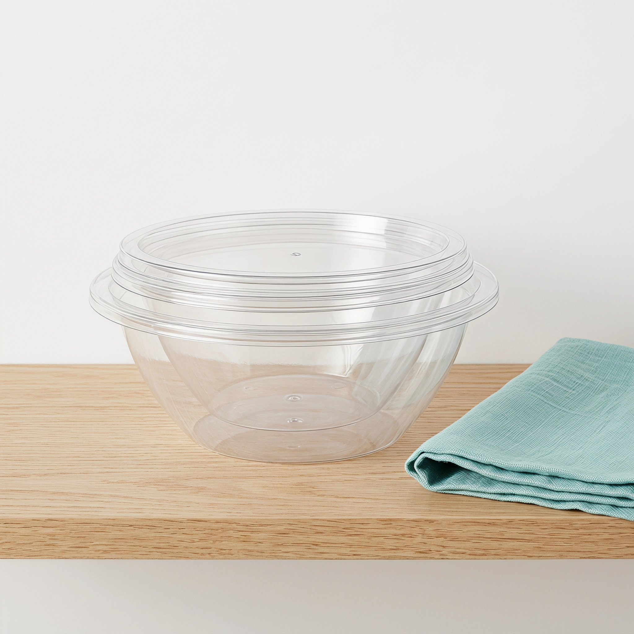 مجموعتان من أوعية الخلط الشفاف - مراجعة Food Storage Plastic Container وسعره