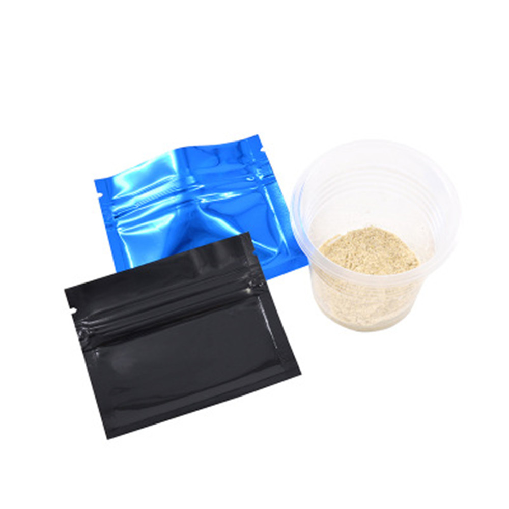 100 قطعة ملون لامع سحاب من الأ - مراجعة Food Storage Bags Zip Lock Pouch وسعره