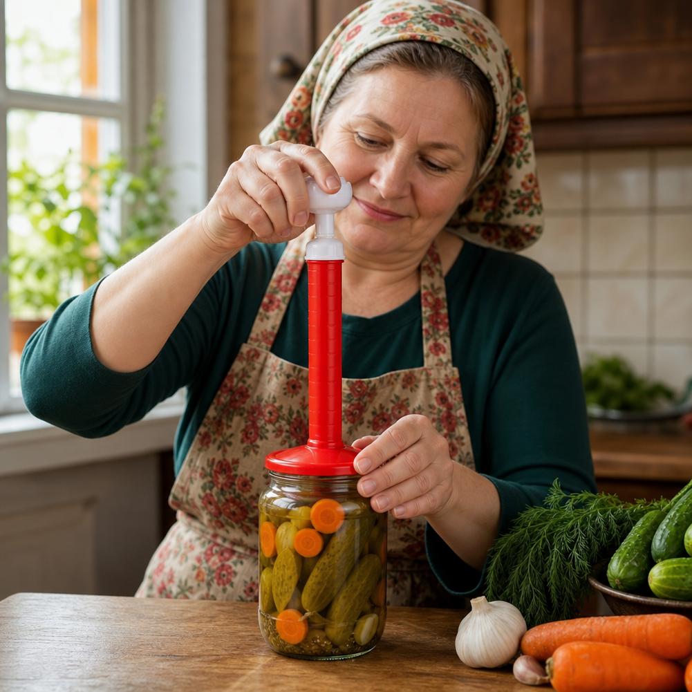 أغطية أوعية محكمة الإغلاق بالت - مراجعة Food Storage Vacuum Pump وسعره