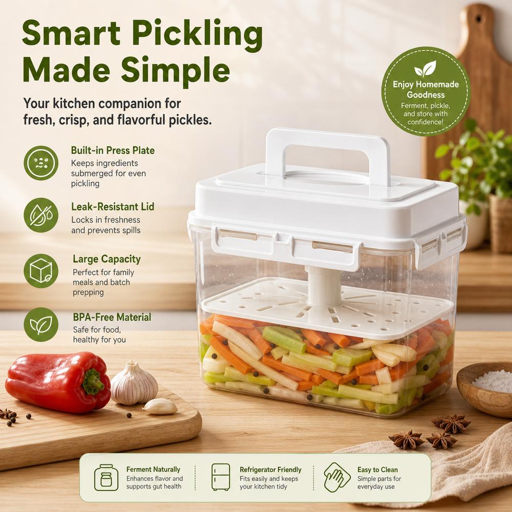 وعاء كيمتشي كبير السعة مناسب ل - مراجعة Food Storage Large Plastic Containers وسعره