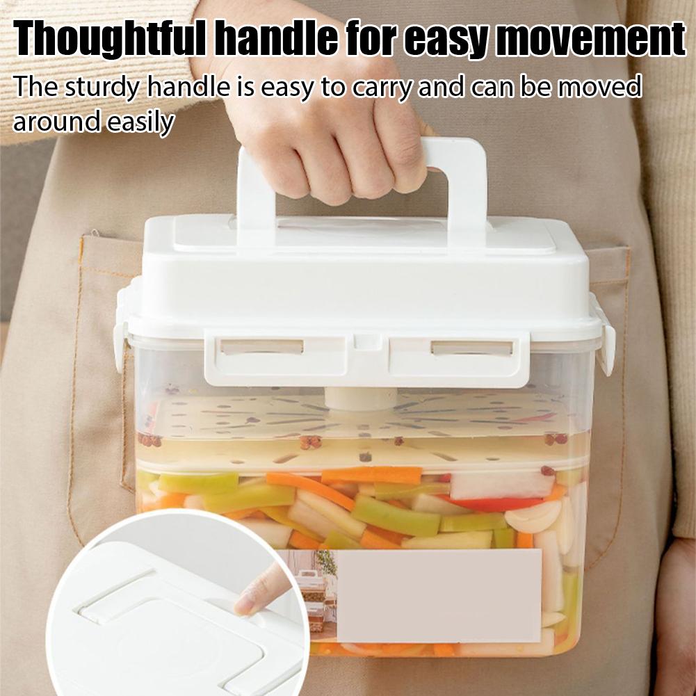 وعاء كيمتشي كبير السعة مناسب ل - مراجعة Food Storage Large Plastic Containers وسعره
