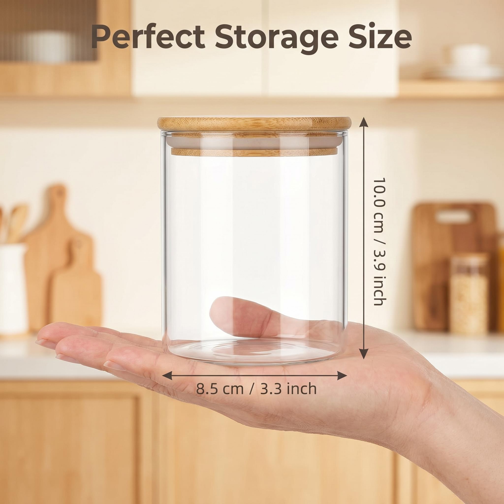 9 قطع من حاويات التخزين الزجاج - مراجعة Food Storage For Pantry وسعره
