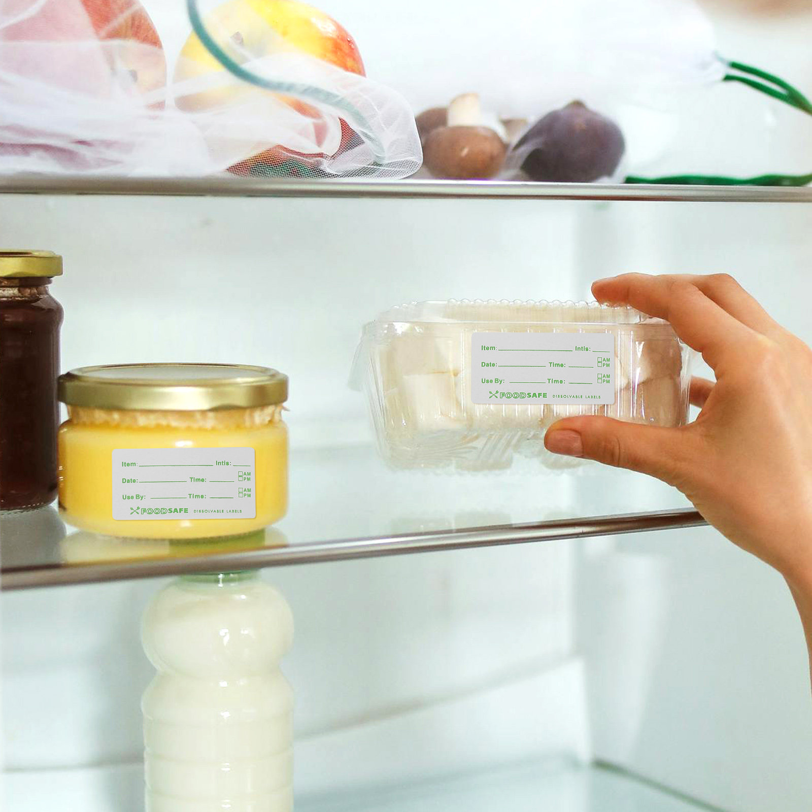لفة واحدة من ملصقات تاريخ انته - مراجعة Food Storage Expiration Dates وسعره