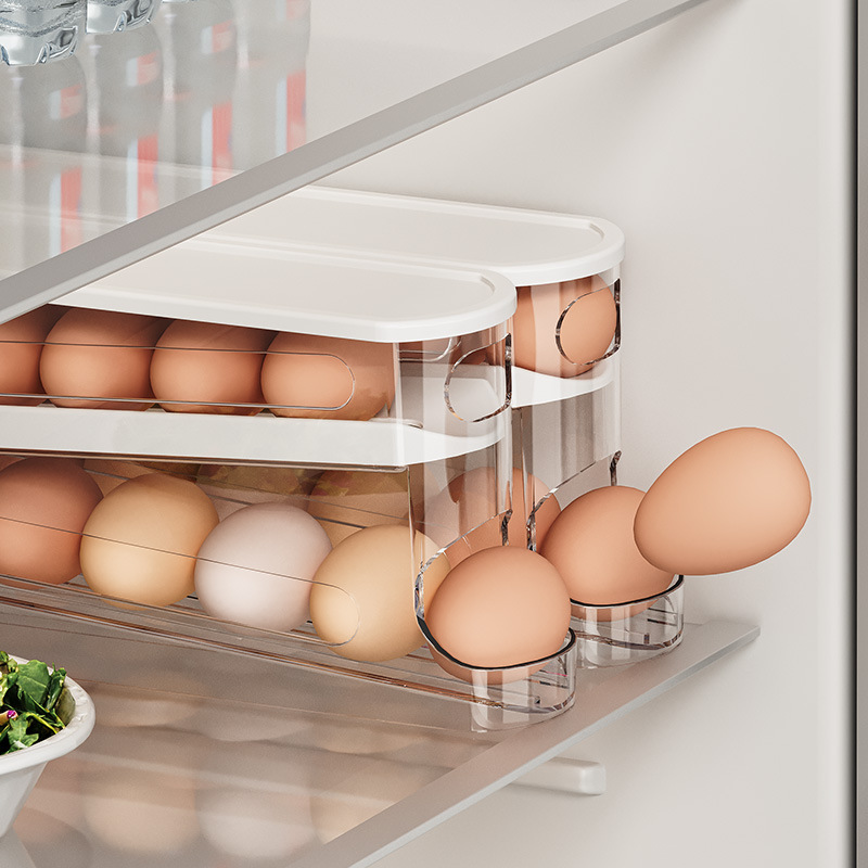 نوع الشريحة البيض الكرتون مزدو - مراجعة Egg Storage Holder وسعره