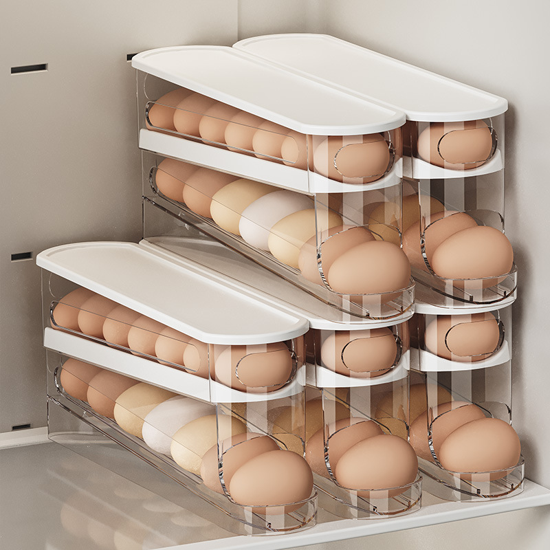 نوع الشريحة البيض الكرتون مزدو - مراجعة Egg Storage Holder وسعره