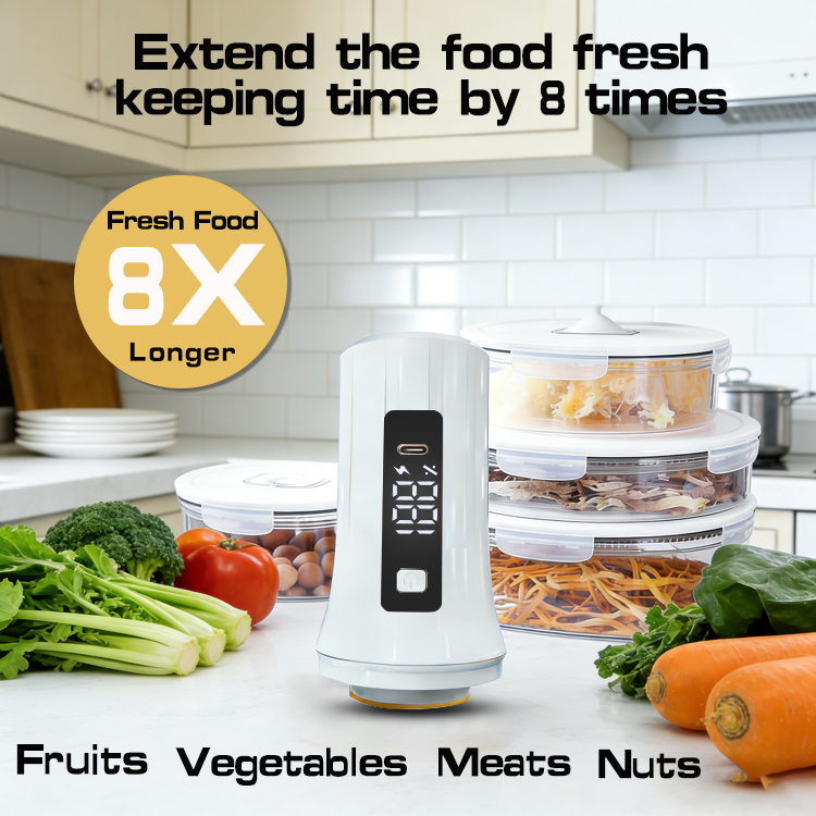 جهاز تفريغ الهواء المحمول القا - مراجعة Food Storage Vacuum Pump وسعره