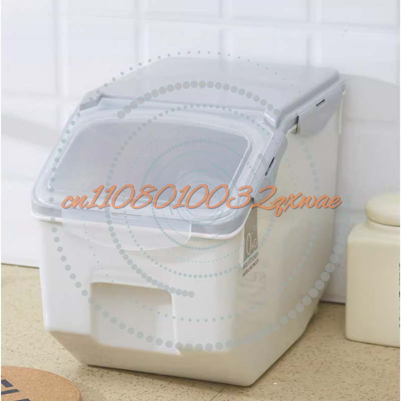 صندوق تخزين كبير للأرز سعة 10/ - مراجعة Food Storage Large Plastic Containers وسعره
