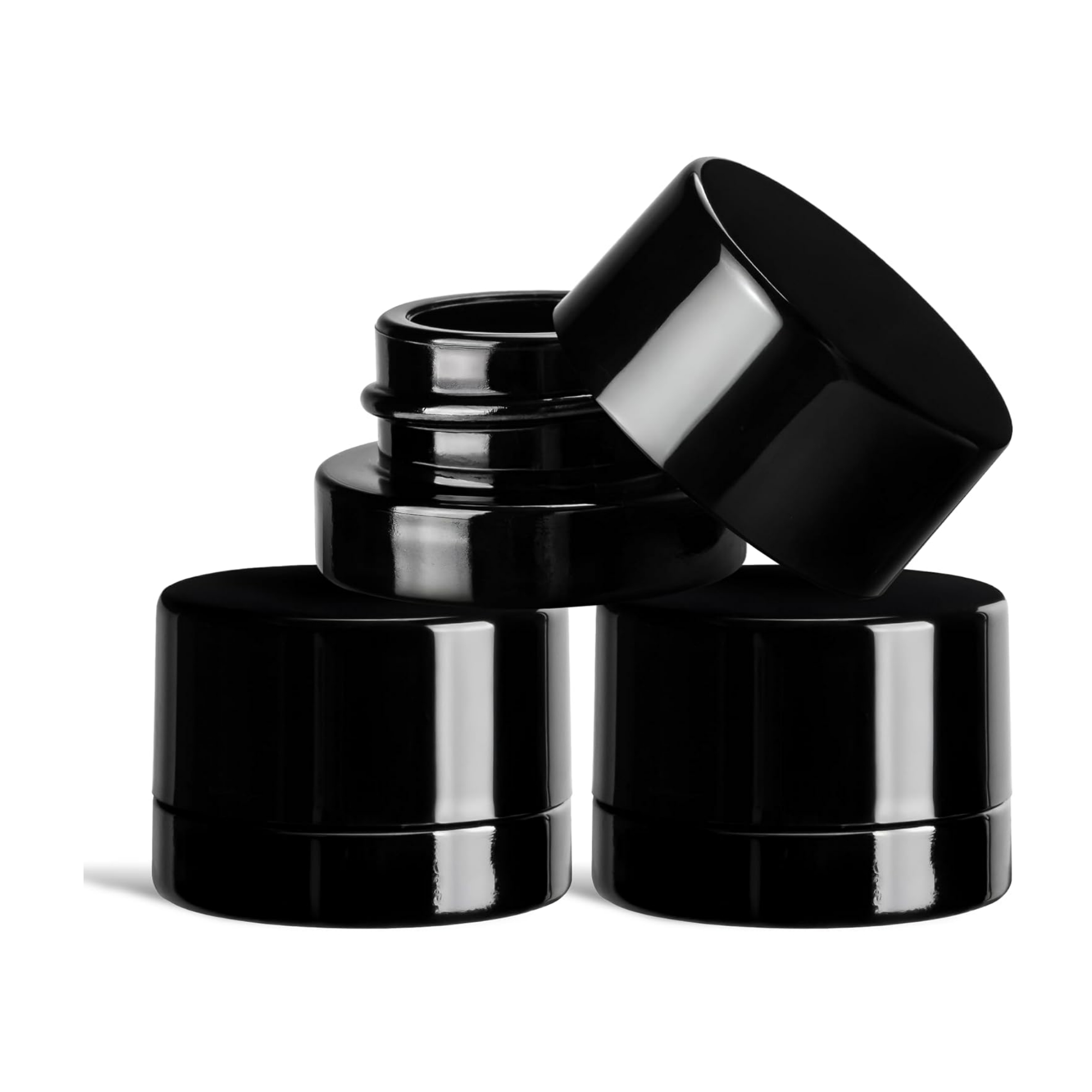 برطمانات زجاجية سوداء سميكة 5  - مراجعة Food Storage Glass Container Set وسعره
