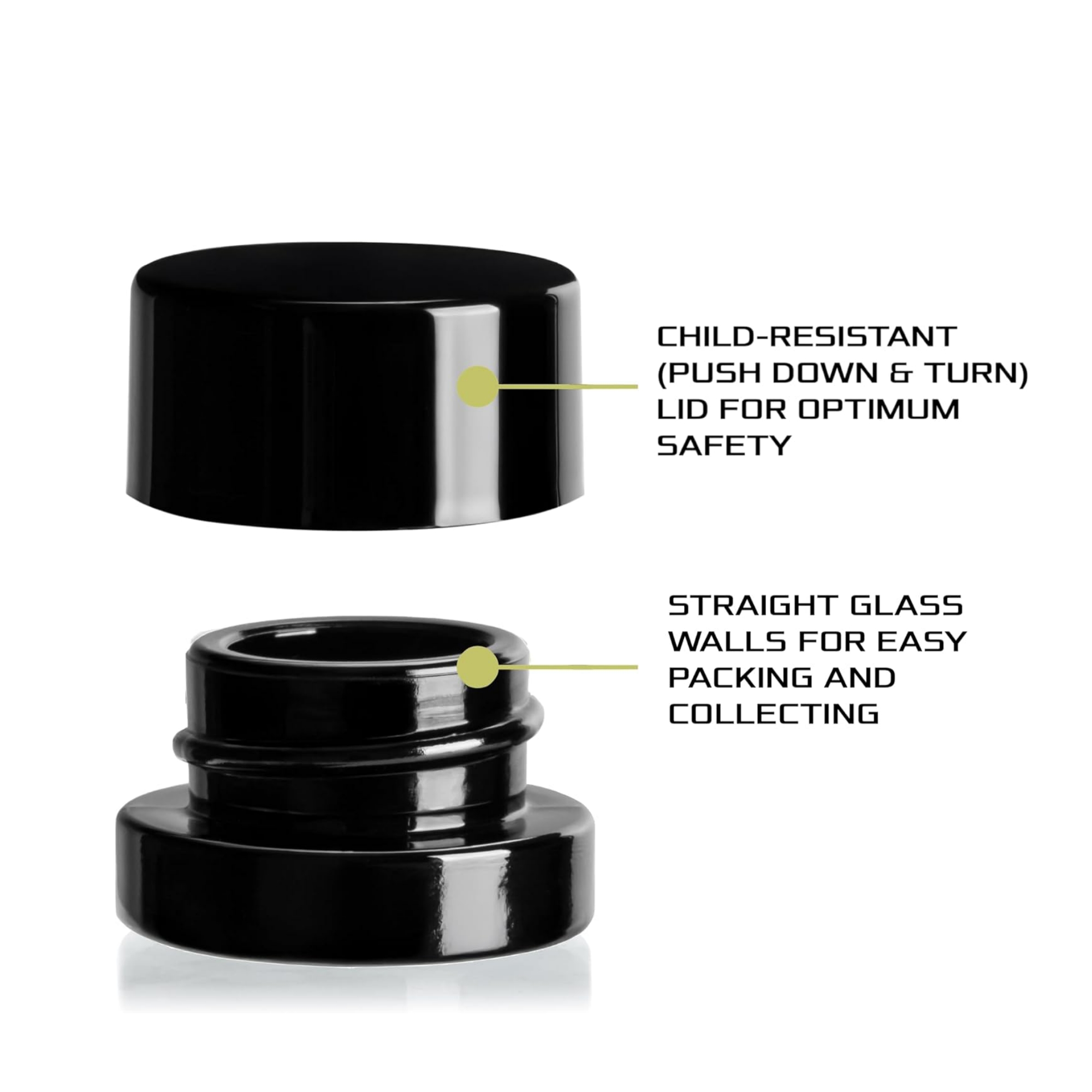 برطمانات زجاجية سوداء سميكة 5  - مراجعة Food Storage Glass Container Set وسعره