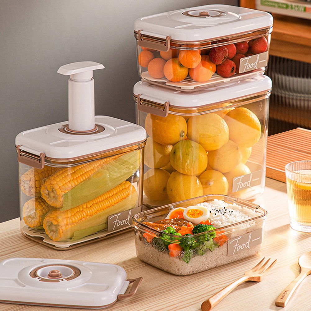 صندوق تخزين طعام بالتفريغ مع ب - مراجعة Food Storage Vacuum Pump وسعره