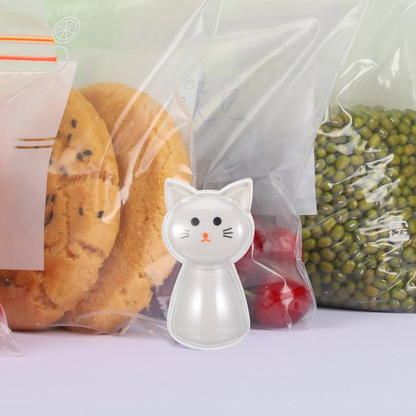 قطعتان من مشابك أكياس الوجبات  - مراجعة Food Storage For Pantry وسعره