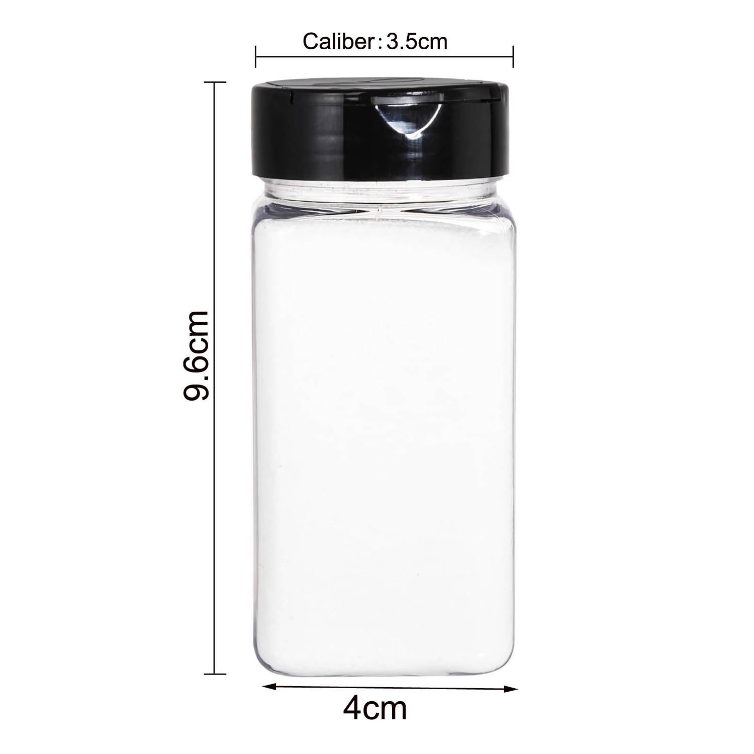 أوعية توابل بلاستيكية مربعة كب - مراجعة Food Storage Plastic Container وسعره