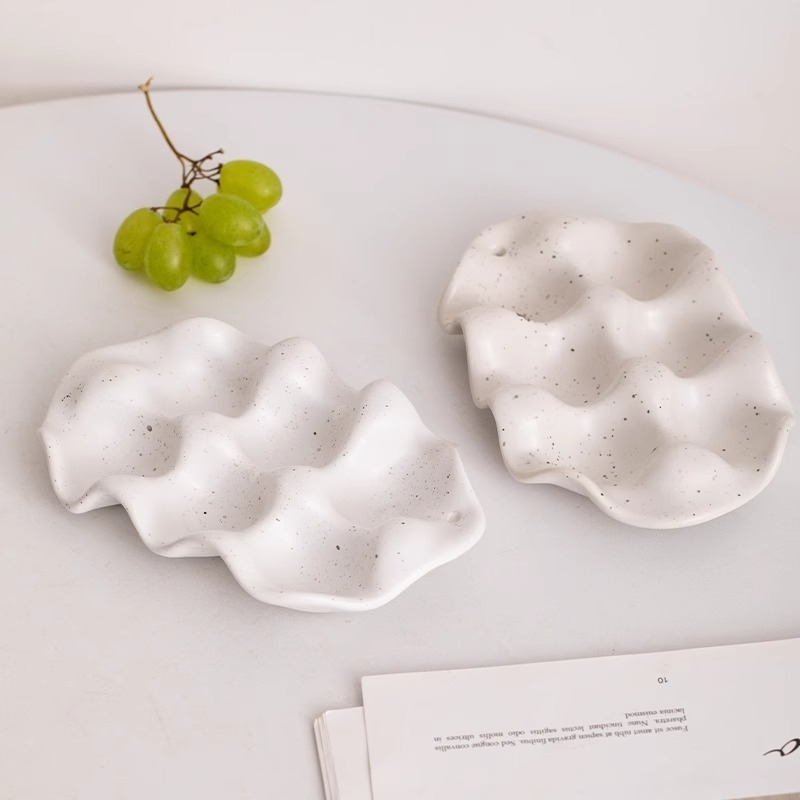 حامل بيض سيراميك بسيط للمطبخ،  - مراجعة Egg Storage Holder وسعره