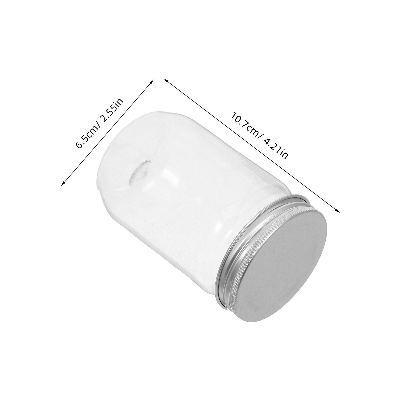 6 قطع من أوعية ميسون البلاستيك - مراجعة Food Storage Plastic Container وسعره