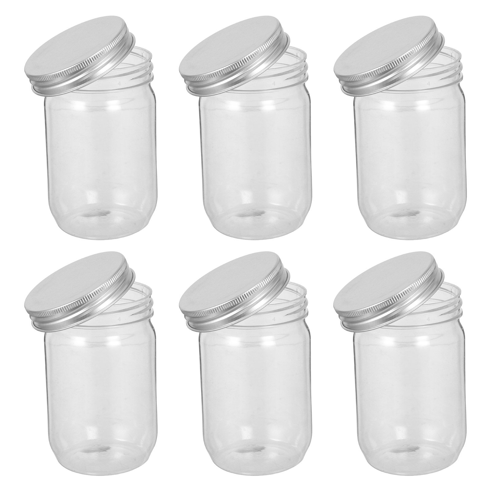 6 قطع من أوعية ميسون البلاستيك - مراجعة Food Storage Plastic Container وسعره