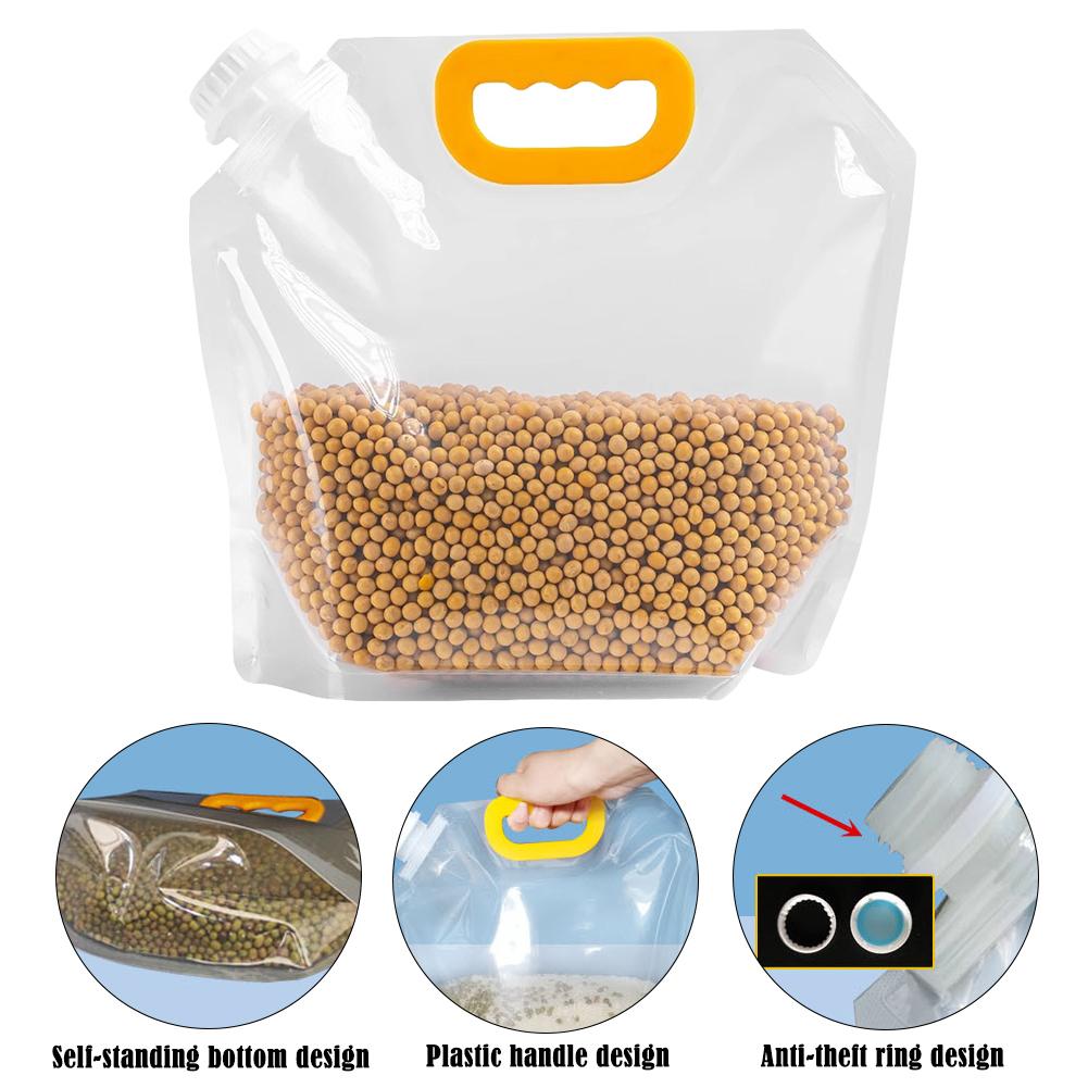 حقيبة تخزين كبيرة محكمة الإغلا - مراجعة Food Storage Large Plastic Containers وسعره