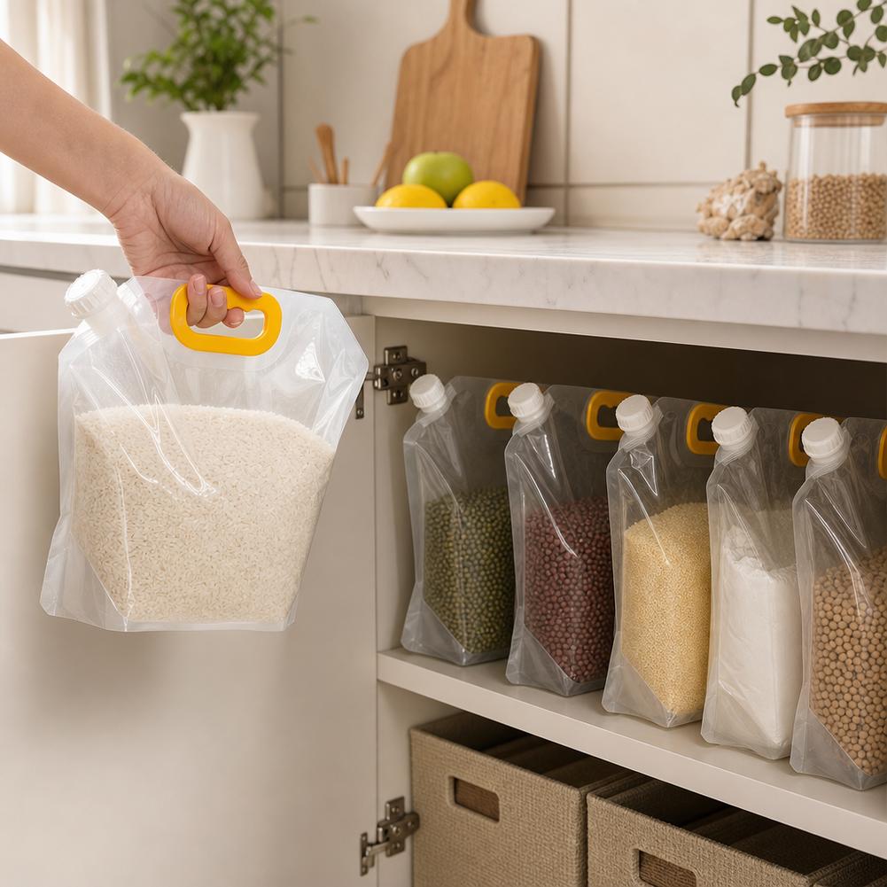 حقيبة تخزين كبيرة محكمة الإغلا - مراجعة Food Storage Large Plastic Containers وسعره