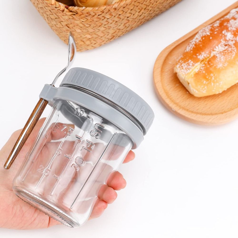 جرة زبادي 350 مللي برطمانات شو - مراجعة Food Storage Glass Container Set وسعره