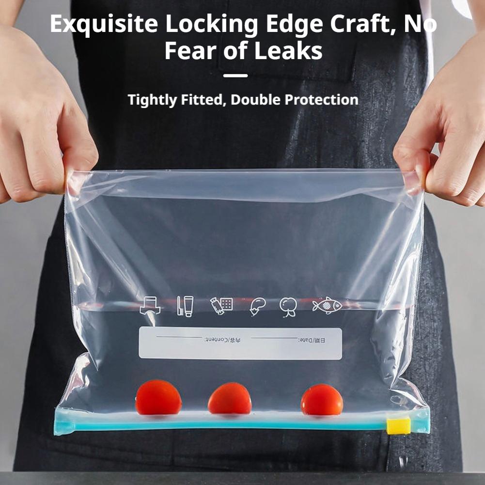 10-20 قطعة من أكياس التخزين ال - مراجعة Food Storage Bags Zip Lock Pouch وسعره