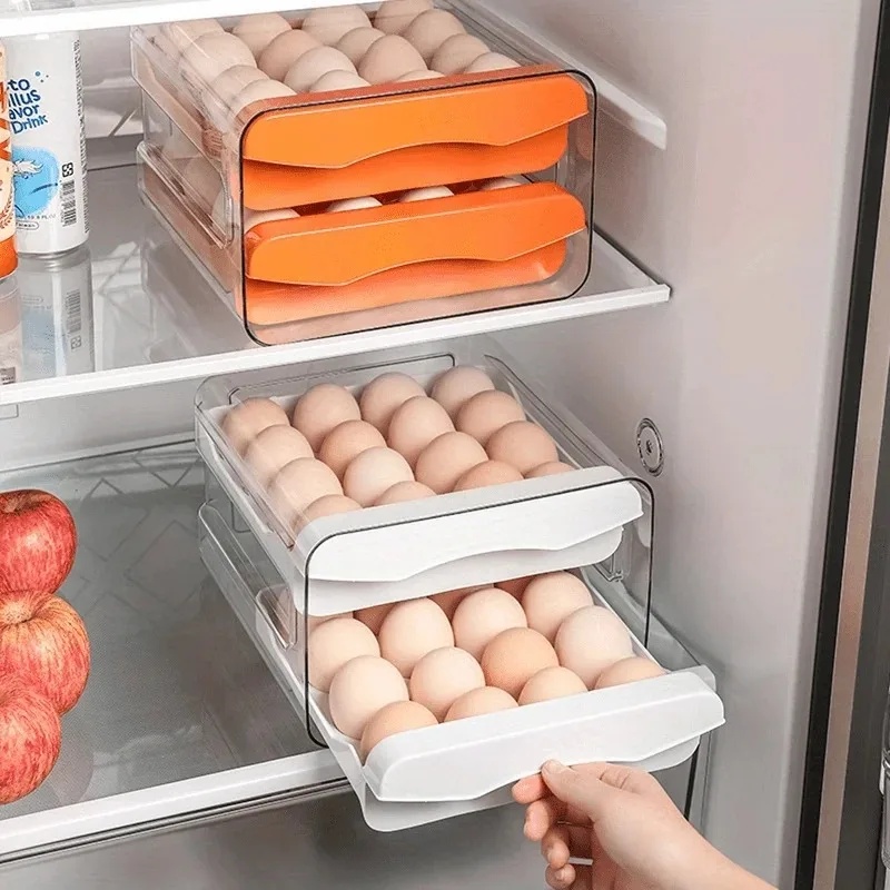 صندوق تخزين البيض للمطبخ، منظم - مراجعة Egg Storage Holder وسعره