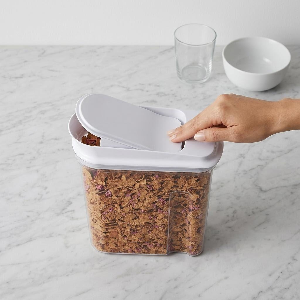 حاويات تخزين طعام محكمة الإغلا - مراجعة Food Storage For Pantry وسعره