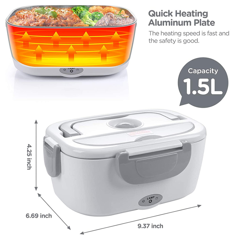 الفولاذ المقاوم للصدأ الكهربائ - مراجعة Portable Food Warmer وسعره